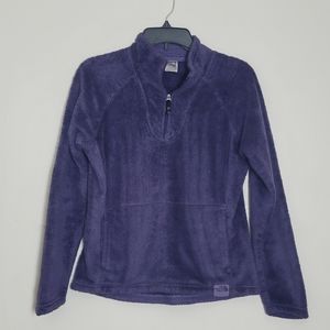 Women's The North Face Purple Fleece Pullover Size Small